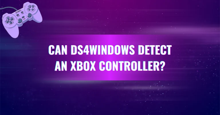 Can DS4Windows Detect an Xbox Controller?