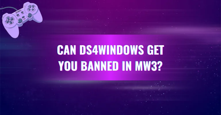 Can DS4Windows Get You Banned in MW3?