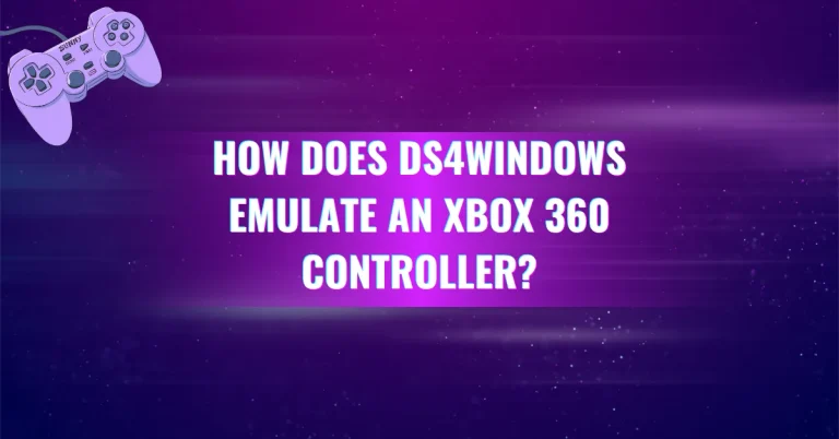 How Does DS4Windows Emulate an Xbox 360 Controller?