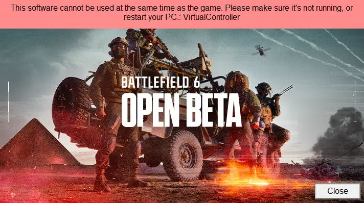 Why Wont Battlefield 6 Beta Start With DS4Windows Running